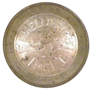 Vintage Mrs Smith's Pie Plate Pan Tin Mello Rich 9.5in #1 - Picture 1 of 4