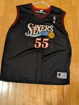 Dikembe Mutombo Philadelphia 76ers Jersey 44 - Image 1 of 2