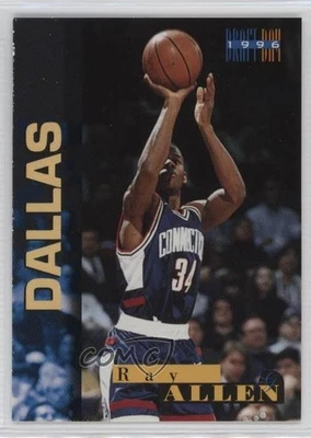 1996 Score Board Draft Day Ray Allen #4C Rookie RC HOF - Image 1 of 2