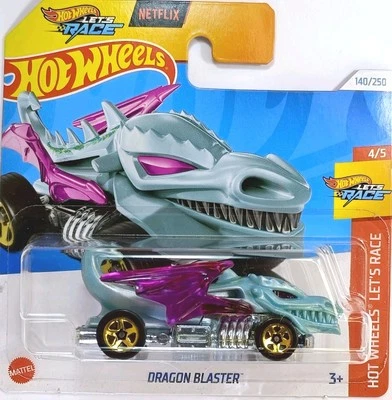Hot Wheels 2024 DRAGON BLASTER FREE BOXED SHIPPING  - Immagine 1 di 4