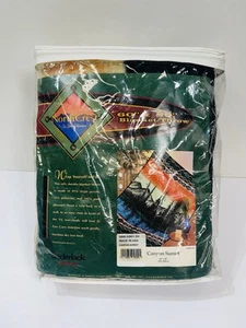 NOS Biederlack North Crest Blanket Throw 60x80" Canyon Sunset LAKE CABIN DECOR - Picture 1 of 4