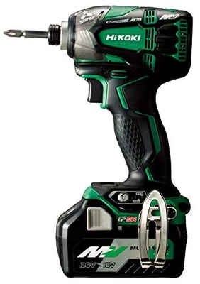 Destornillador de impacto inalámbrico HiKOKI (anteriormente Hitachi Koki) 36V recarga multivoltio Foto 1 de 4