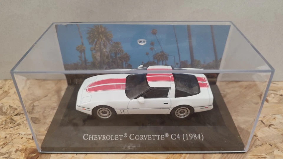 Chevrolet Corvette C4 1984 Edicola scala 1/43 - Immagine 1 di 1