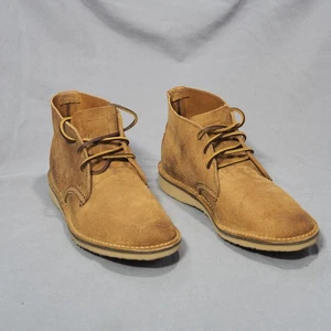 Red Wing 3321 Weekender Chukka Herren 7D hellbraune Pantolettenkinner Wildleder Kreppsohle hergestellt in den USA - Bild 1 von 12