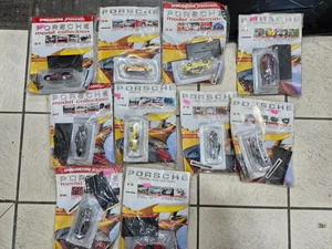 Lote de trabajo 10 X revistas de colección de modelos Porsche Deagostini con soportes para coches 3 - Imagen 1 de 10