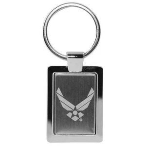 air force laser etched key chain fob made in usa - Picture 1 of 1