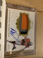 2018 Panini Flawless Collegiate Mason Rudolph Rookie RC 3 Color Patch Auto /25!!