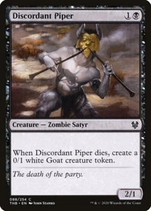 MTG Magic THB Theros Beyond Death - 1x EN NM 088 C Discordant Piper - Picture 1 of 1