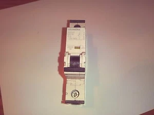 Siemens 5SY41 MCB C3 3 Amp 1 Pole 230/400 V Single Pole Circuit Breaker - Picture 1 of 2