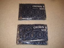2 - LARGE DELUXE RCCL Royal Caribbean Cruise BEACH  TOWEL Crown & Anchor Society