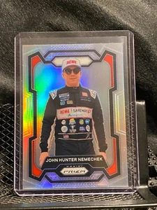 John Hunter Nemechek 2024 Prizm Racing - * Driver * - Silver Prizm- Card #33 - Picture 1 of 2