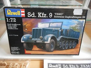 Modelkit Revell SD. Kfz 9 "Famo" Schwerer Zugkraftwagen 18T on 1:35 in Box - Picture 1 of 2