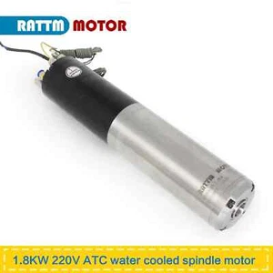 【USA】1.8KW ATC Automatic Tool Change  Water cooled spindle motor ISO20 220V - Picture 1 of 6