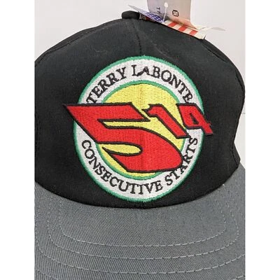 Chase Racewear 1996 Terry LaBonte 514 Consecutive Starts Adj Snapback Cap Hat - Image 1 of 4