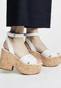 Sigerson Morrison Becca Leather Ankle-strap Sandals Size 9 - Picture 1 of 11