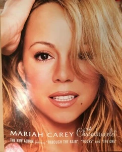 VINTAGE BRANDNEU UNBENUTZT MARIAH CAREY selten 2002 POSTER Bettelarmband 18"x24" - Bild 1 von 1