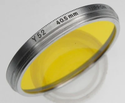 Nikon Rangefinder RF Nippon Kogaku 40.5mm Y52 Filter  #1 - Image 1 of 4