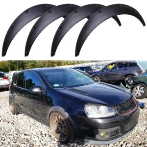4.5" Fender Flares Flexible Extra Wide Wheel Arches For Volkswagen GTI 2006-2023 - Picture 1 of 10