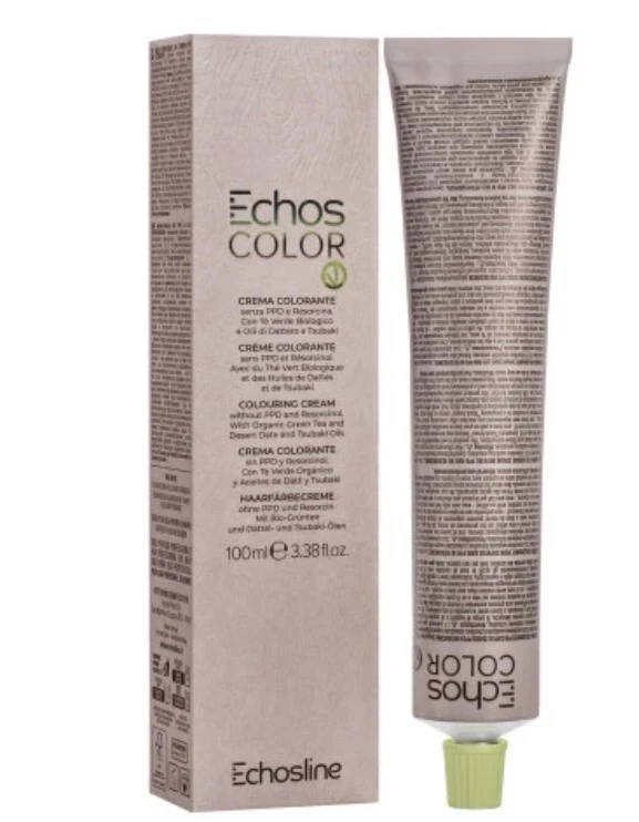 ECHOSLINE Tinta in Crema Senza PPD e Resorcina 100ml - 8.11 Biondo Chiaro Extra