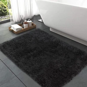 Bath Mat Anti Slip Soft Washable Rugs Water Absorbent Shower Mat Bathroom - Picture 1 of 10