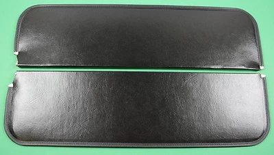 1960 1961 1962 1963 1964 1965 1966 CHEVROLET GMC TRUCK BLACK SUN VISORS PAIR NEW — 第 1/3 张图片