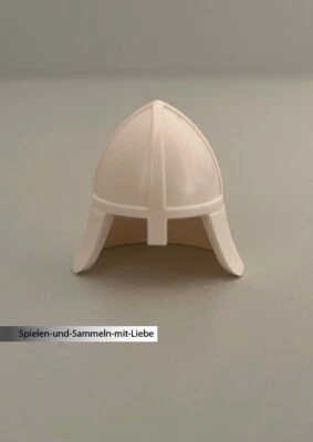 LEGO® RITTER ZUBEHÖR - 1 x RITTERHELM - 3844 - WEISS NEU - Bild 1 von 3