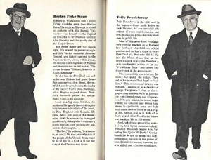 SUPREME COURT 1942 PICTORIAL HUGO BLACK FELIX FRANKFURTER WILLIAM DOUGLAS ALL 9 - Picture 1 of 2
