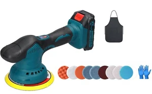 Lucidatrice A Batteria Per Auto Da 6 Pollici Con Batteria Al Litio Da 21v - Foto 1 di 7