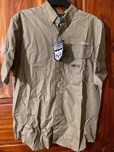 Realtree Size M Short Sleeve With Camo Accents - Picture 1 of 3