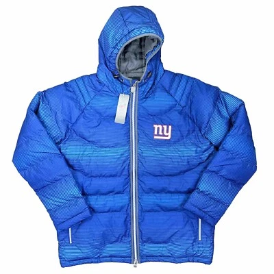 NFL Pro Line New York Giants Ridgeline Hombres’s Chaqueta Puffer Azul Talla XL NUEVO CON ETIQUETAS NUEVO Foto 1 de 4