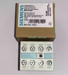 Accesorios para contactores Siemens contactos auxiliares 3RH1921-1FA31 - Imagen 1 de 1