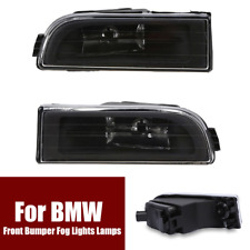 Pair Car Front Bumper Fog Light Lamps For BMW 7 Series E38 740i 750iL 1995-2001