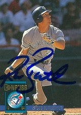 Rob Butler autographed Baseball Card (Toronto Blue Jays) 1994 Donruss #558