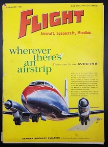 Flight Magazine, Aircraft Spacecraft, Missiles- 29 January 1960 - Picture 1 of 4