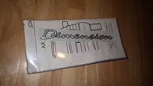 NUEVO Genuino Citroen AX ZX Dimension Edición Limitada Calcomanía insignia CIT7382 - Imagen 1 de 1