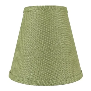 Hardback Burlap Empire Lamp Shade 5-inch by 9-inch by 8.5-inch, Khaki Green, ... - Picture 1 of 2