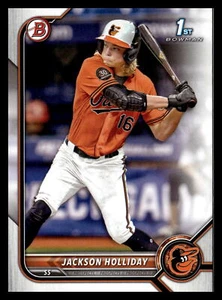 2022 Bowman Draft #BD-168 Jackson Holliday - Bild 1 von 2