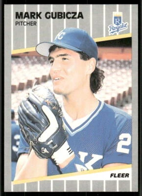 1989 Fleer #283 Mark Gubicza - Image 1 of 2