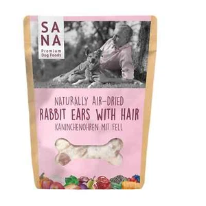 Kaninchenohren mit Fell 700g BARF Snack Hundekauartikel natürliche Leckerli - Picture 1 of 2