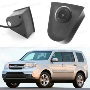 Wide Degree CCD Car Front View Camera Logo Embedded for Honda Pilot 2009-2015 - Picture 1 of 7