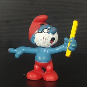 From Schleich 40224 - Teacher Papa Smurf (no Blackboard)- Smurfs Puffi Pitufos - Picture 1 of 6