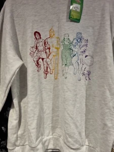 Rare Wizard Of Oz Primark Jumper Sweatshirt Size Uk L 16/18 BNWT - Picture 1 of 5