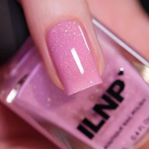 ILNP Holding Hands - Delicate Pink Holographic Jelly Nail Polish - Picture 1 of 5