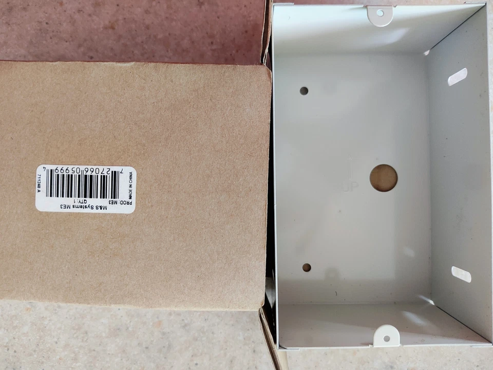 NEW - M&S Systems ME3 Front Door Rough-In Box - Image 1 of 1