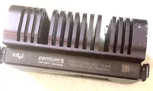 INTEL PENTIUM II 266MHZ 80522PX266512EC SL2HE SLOT 1 CPU WITH HEATSINK RM2-CMP3 - Picture 1 of 5