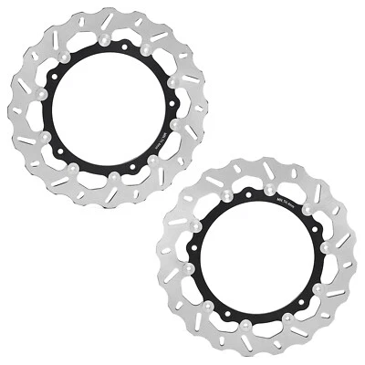 per BMW Coppia Dischi Freno Anteriori S1000 R 14-17 S1000RR 09-15 S1000 XR 15-21 - Immagine 1 di 4