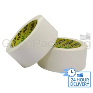 72 ROTOLI NASTRO IMBALLAGGIO PVC VINILE BIANCO RESISTENTE 48mm x 66M - MARCA PRIMA *24 ORE* - Foto 1 di 6