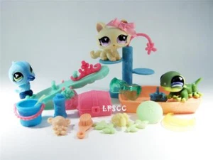 Littlest Pet Shop CHASE 'N PLAY PARK lot #846 #847 #848 Rare! Retired BRAND NEW! - Picture 1 of 3
