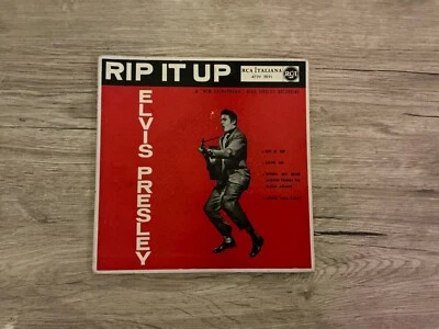 ELVIS PRESLEY. RIP IT UP 45Rpm Extended Play RCA Italy ‘50 years - Immagine 1 di 4