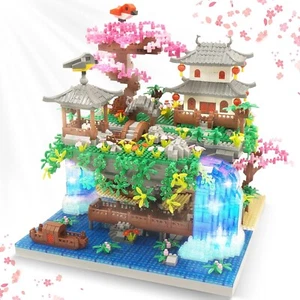 Challenging Cherry Blossom Bonsai Mini Blocks Set - 3320PCS for Adults and Kids - Picture 1 of 8
